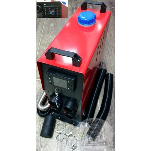 Переносной воздушный обогреватель узкий JH, 4 выхода, 12V, 5кВт